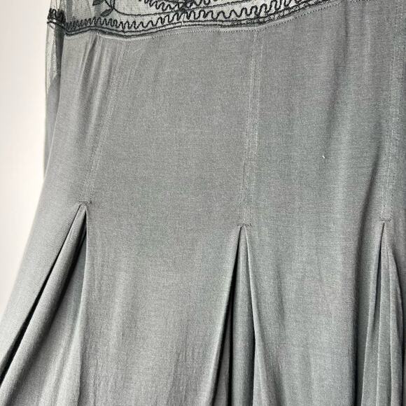 Free People Jojo Mixed Media Tshirt Top Size Medium - Picture 5 of 11